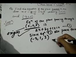 Finding Equation Of The Plane Parallel