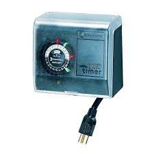Outdoor Mechanical Plug In Timer With
