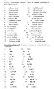 solved u3hw 1 nomenclature potpourri i