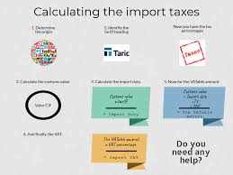 how to calculate import ta tiba