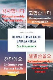 Ucapan terimakasih dalam bahasa jepang. Ucapan Terima Kasih Dalam Bahasa Korea Dan Jawabannya Bumikorea ã…£belajar Bahasa Korea Untuk Pemula