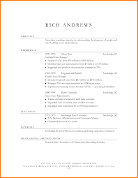 Sample Word Document Resume With Sample Resume Templates Word