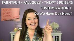 spoilers customization 1 fall 2023