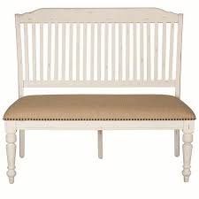4.8 out of 5 stars with 64 ratings. Coaster Simpson Slat Back Dining Bench In Vintage White And Brown 105186