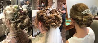 wedding hair by bridal hair by lindsay