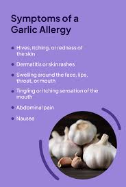 being allergic to garlic is more common
