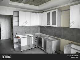 Just pick the combinations that with knoxhult complete unit kitchens, we've already combined ready sets with cabinets, doors. Custom Kitchen Image Photo Free Trial Bigstock