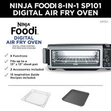 ninja stainless steel foodi digital air