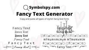 fancy text generator to 𝓬𝓸𝓹𝔂 𝖆𝖓𝖉