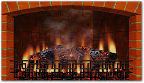 3d Realistic Fireplace Screen Saver