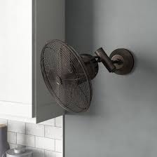 Craftmade Oscillating Wall Mounted Fan