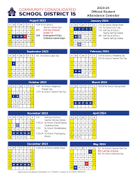 student attendance calendar