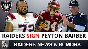 Raiders Sign Peyton Barber + Rumors On ...