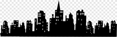Batman Gotham City Skyline Silhouette
