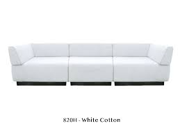 Nbj 3 Piece Modular Seating Sofa Set Natural Linen Fa300