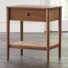 Gia Walnut Nightstand Reviews Crate