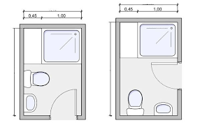 Small Bathroom Floor Plans