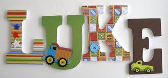 Custom Wooden Letters For Nursery