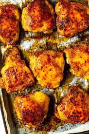 best oven baked en thighs the