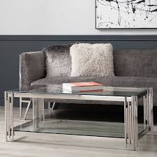Colton Contemporary Stainless Steel And