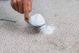 baking soda to clean carpets