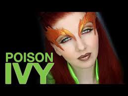 poison ivy makeup hair tutorial