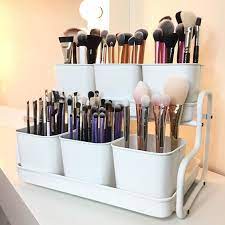 organizing your makeup vanity the