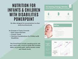 nutrition for infants children with