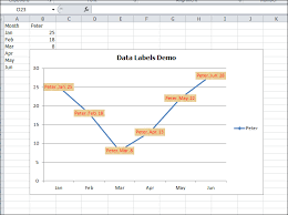 How To Set And Format Data Labels For Excel Charts In C