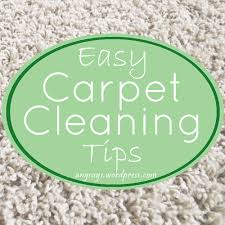 carpet cleaning tips for everyday use