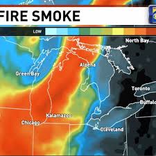 smell that smoke from fires in canada