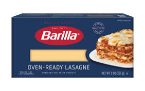 clic oven ready lasagna recipe barilla