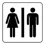 Restroom signs Vector Free Download