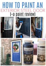 How To Paint An Exterior Door Diy Passion