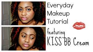 everyday makeup tutorial featuring kiss