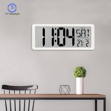 Brand Timewise Type Led Wall Clock