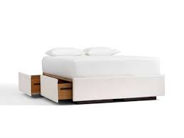 Upholstered Storage Platform Bed