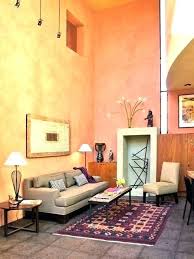 good peach paint for living room