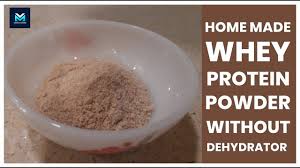 homemade whey protein powder how to