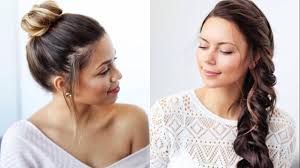 Bigger isn't always better when it comes to elegant updos. 27 Easy Summer Hairstyles Hair Advice Luxy Hair Blog