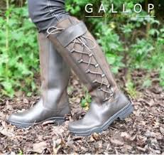 Details About Gateley Long Leather Country Yard Riding Boots Medium Or Wide Fit All Sizes