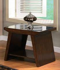 Cherry Finish Wood End Table