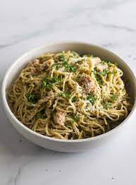 tuna pesto pasta the healthy epicurean