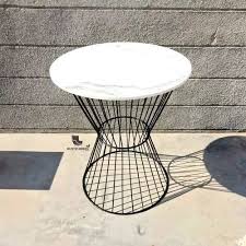 6 Seater Round Dining Table With Marble Top