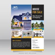 real estate brochure design template