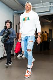 Russell westbrook had nipsey hussle on his mind when he went off on his historic performance on tuesday. The Russell Westbrook Look Book Gq