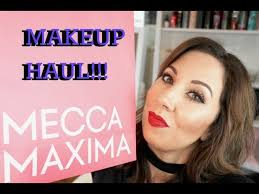 mecca maxima mac makeup haul