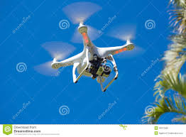 dji phantom 2 quadcopter drone in