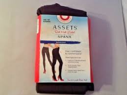 Details About Assets By Spanx Reversible Tights Black Dark Gray Size 1 A