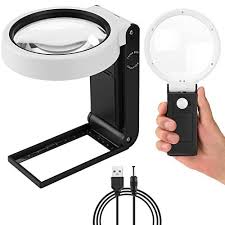 Anourney Magnifying Glass 15x 35x With